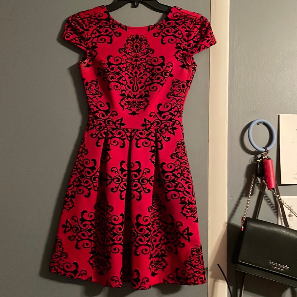 B Darlin Black and Red Homecoming / Prom Dress